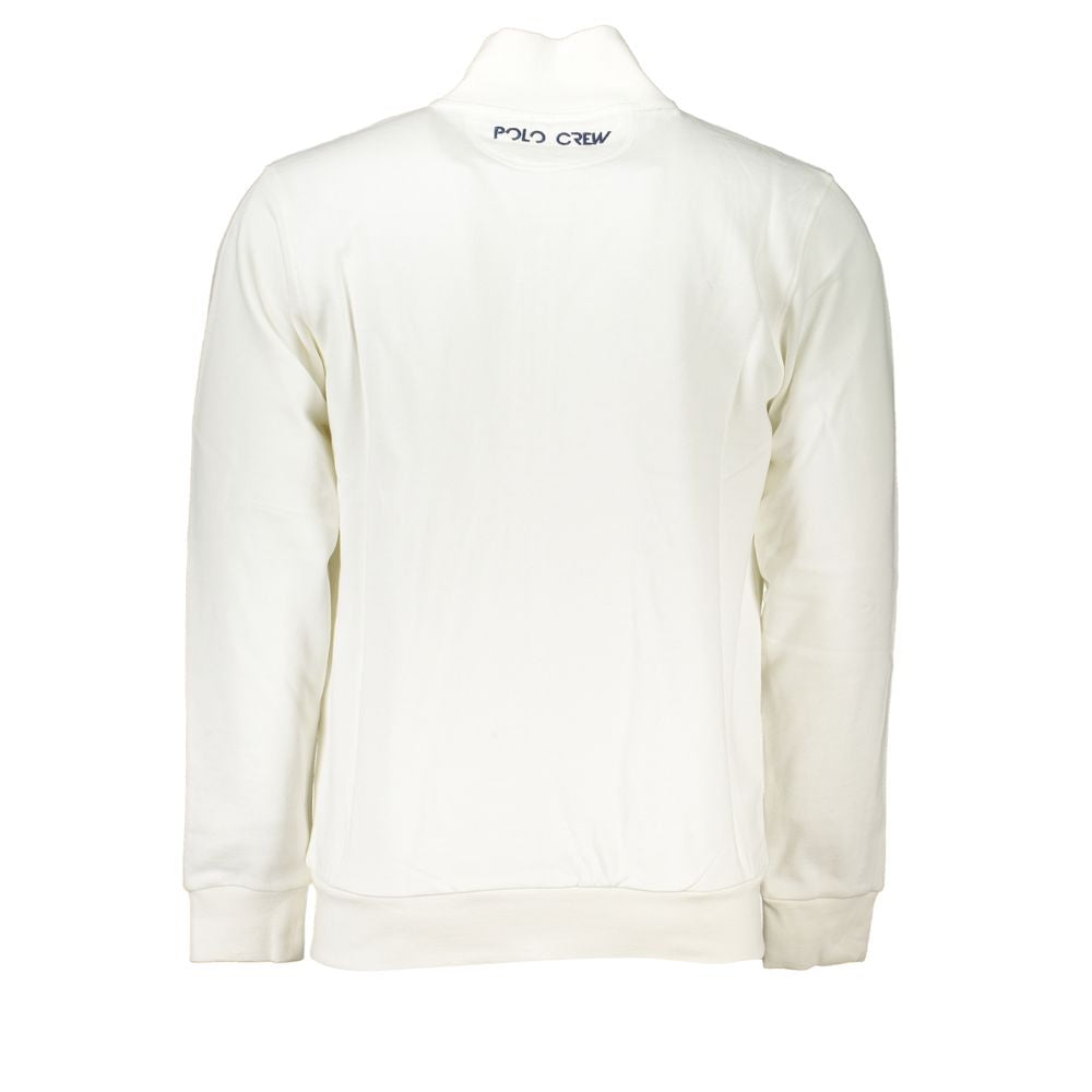 White Cotton Sweatshirt