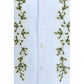 Blue Cotton Dress Shirt
