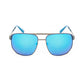 Gray Metal Sunglasses
