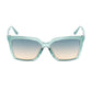 Blue Resin Sunglasses