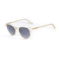 Bicolor Resin Sunglasses