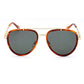 Blue Metal Sunglasses