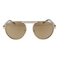 Gray Metal Sunglasses