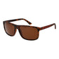 Blue Stainless Steel Sunglasses