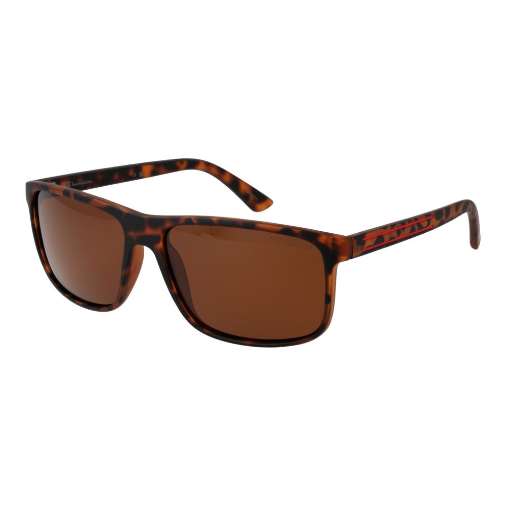 Blue Stainless Steel Sunglasses