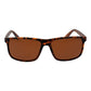 Blue Stainless Steel Sunglasses