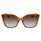 Brown Injected Sunglasses