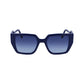 Blue Injected Sunglasses