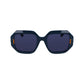 Blue Injected Sunglasses