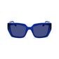Blue Injected Sunglasses