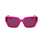 Multicolor Injected Sunglasses