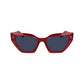 Multicolor Injected Sunglasses