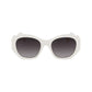White Injected Sunglasses