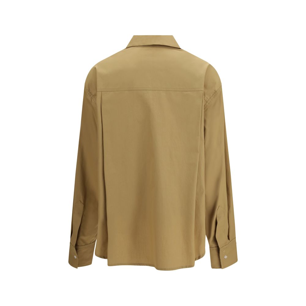 Beige Cotton Shirt