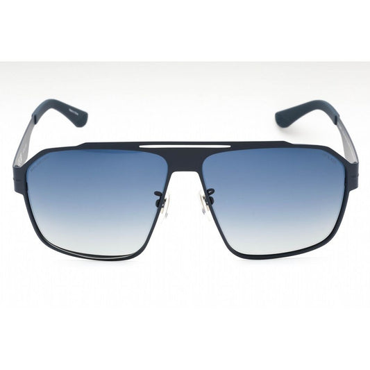 Blue Metal Sunglasses
