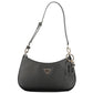 Black Polyethylene Women Handbag