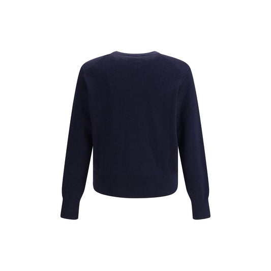 Blue Wool Sweatshirt