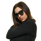 Brown Metal & Plastic Sunglasses