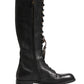 Re-Edition Black Leather Lace Up Boots Shoes