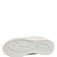 White Shearling Fur Bianco Low Top Sneakers Shoes
