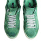 Green Suade DG Logo Sole Low Top Sneakers Shoes