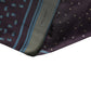 Men Scarf Maroon Patterned Silk Neck Foulard 132cm x 33cm