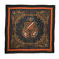 Multicolor Crest Print Cashmere 272cm x 132cm Men Scarf