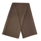 Brown Polyester Neck Warmer Shawl 185cm x 165cm  Men Scarf