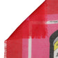 Pink DG Amore Print Neck Square Shawl 140cm x 135cm  Scarf