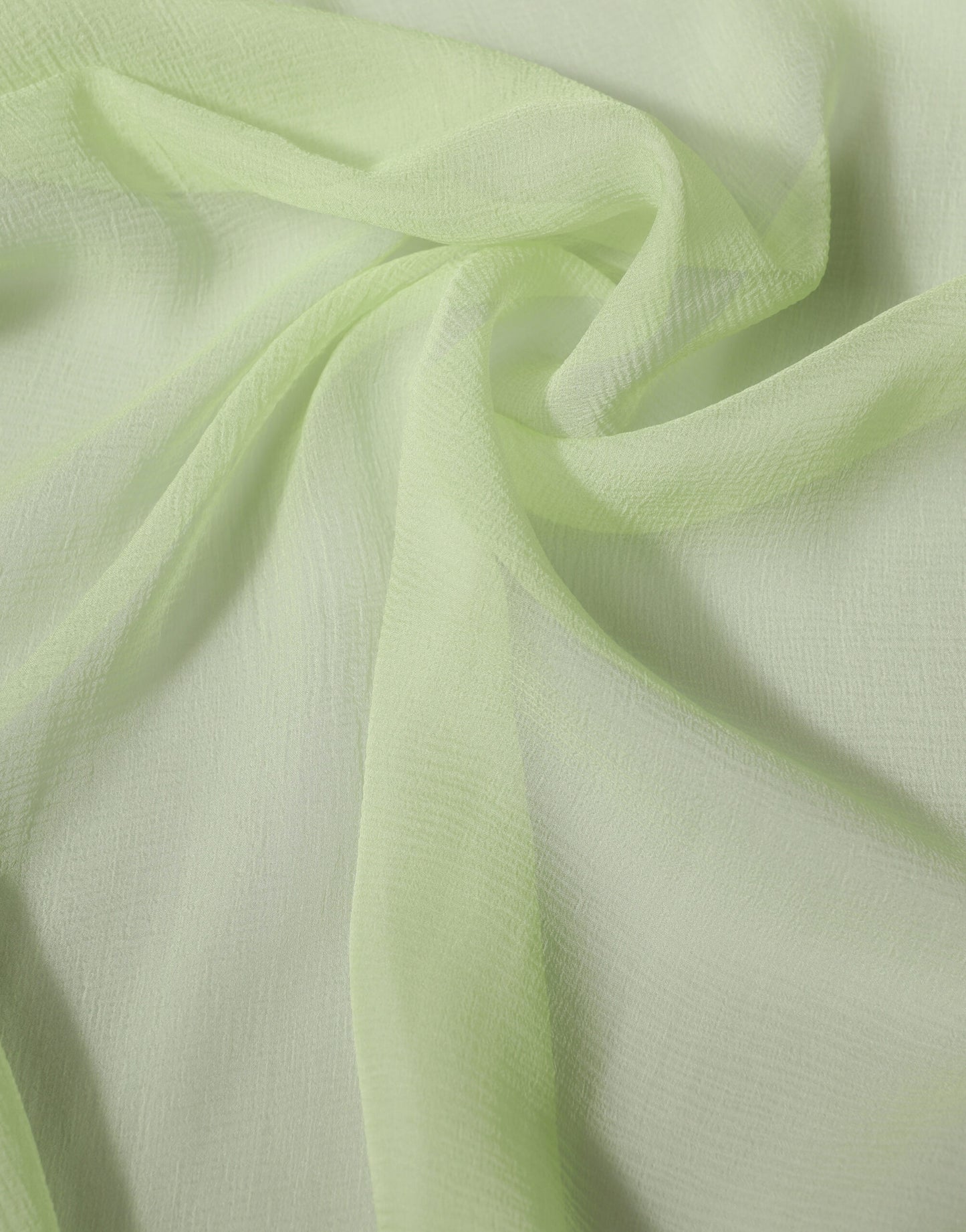Light Green Silk Neck Wrap Stole 200cm x 134cm Scarf