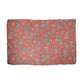 Red Zebra Print Silk Wrap Shawl Stole 200cm x 132cm Scarf
