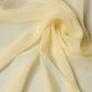 Light Yellow Silk Wrap Shawl Foulard 100cm x 99cm  Scarf