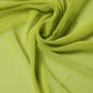 Yellow Green Neck Wrap Shawl Foulard 131cm x 99.5cm Scarf