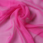 Pink Silk Neck Wrap Shawl Foulard 134cm x 131cm Scarf