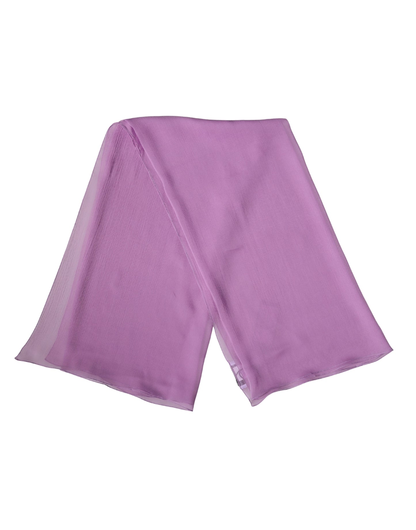 Light Purple Silk Neck Wrap Foulard 114cm x 114cm  Scarf