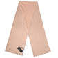 Peach Silk Neck Wrap Shawl Women Stole 200cm x 64cm  Scarf