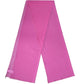 Pink Silk Neck Wrap Shawl Women Stole 200cm x 64cm Scarf