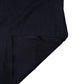 Black Wool Knitted Shawl Neck Wrap 200cm x 25cm  Scarf