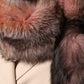 Pink Frost Fox Fur Neck Warmer Winter 120cm x 27cm Scarf