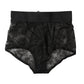 Black Logo Girdle High Waist Panty Underwear