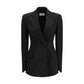 Black Fleece Wool Blazer