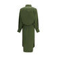 Bicolor Cotton Casual Dress