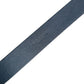 Blue Leather Logo Metal Buckle Men Belt