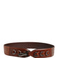 Brown Horse Velvet Leather Bag Accessory Shoulder Strap