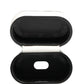 White Calf Leather Logo Flip Holder Strap Airpods Case