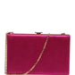 Pink Cotton Clutch Evening Crossbody Women Purse Bag