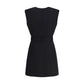 Black Wool Cocktail Dress