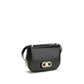 Black Calf Leather Bos Taurus Shoulder Bag