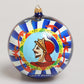 Multicolor Hand Painted Sicilian Ornament Christmas Ball