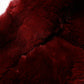 Red Lamb Fur Collar Women Neck Wrap 50cm x 8cm Scarf